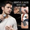 Body Hair Trimmer for Men: 2-in-1 Manscape Trimmer & Shaver with LED Light for Ball/Pubic/Groin,Waterproof Trimmer for Men,No-Nick Shaving,Smooth Grooming view 2
