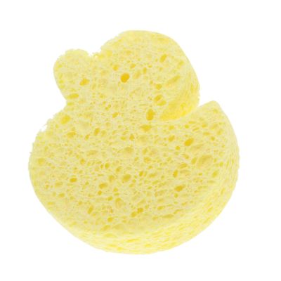 ARTSEWPLY Cartoon Bath Sponge for Soft Yellow Duck Shower Pad Strong Water Absorption Gentle Skin Care Fun Bathing Experience