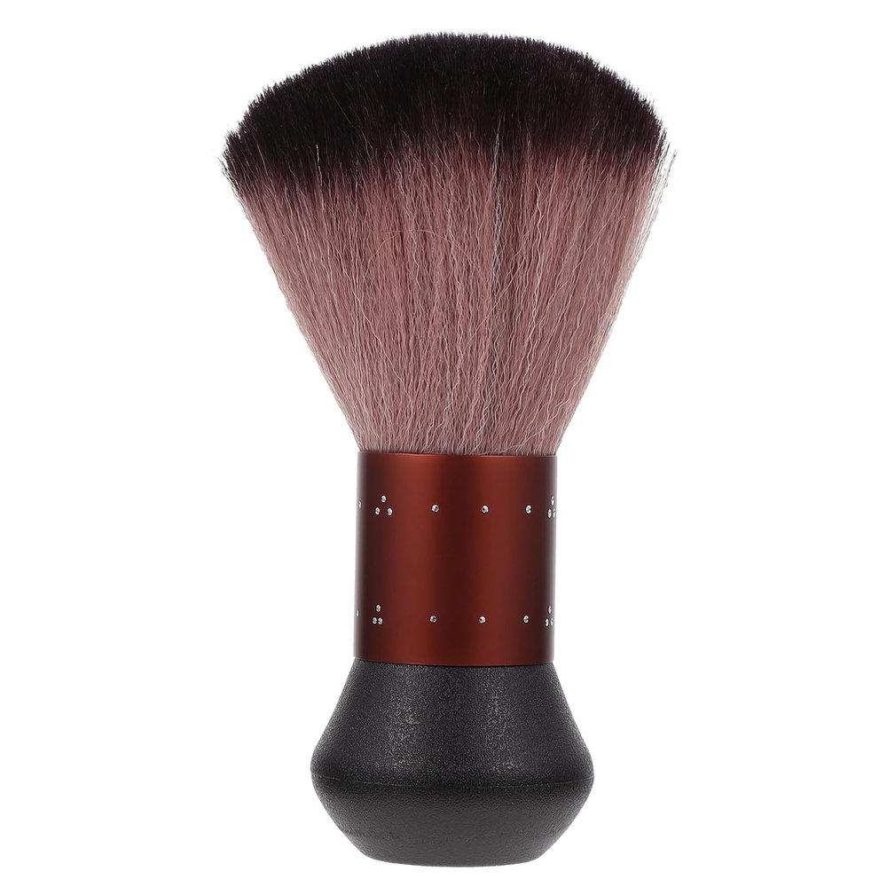 EPIGEIST 1Pc Barber Neck Duster Brush Ergonomic Handle Soft Bristles for Hair Cutting Shaving Essential Salon Tool Comfortable Grip Durable Cleaning Brush