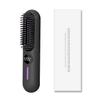 Beard Straightener for Men, Cordless Heated Beard Brush, Portable Beard Hot Combs, Ionic Hair Straightener Brush with 7 Temp Settings, Hot Comb for Home Travel view 1