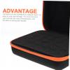 DECORNIJIA Shock Storage Case Design Travel Organizer for Bottles Material Easy Access Zipper for and Model Paint Collectors view 2