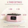Wattne Paraffin Wax Machine for Hands & Feet  Paraffin Wax Warmer Moisturizing Kit with Auto-Timer & Precision Temperature Control, Paraffin Wax Bath for Arthritis, Dry Skin Care, Home Spa-Pink view 3