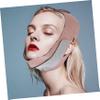 BATHVEVE 1Pc Face Lifting Slimming Strap Reusable Line Chin Reducer Breathable Double Chin Remover for Facial Contour Shaping Comfortable Skin Friendly Design Firming view 3