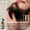 Biotin Beard Oil for Men Set  2 Pack Unscented & Sandalwood Beard Oil Blended with Castor & Grape Seed Oil for Thicker, Softer, Moisturizing Beard  Gift for Father, Husband, Boyfriend  4 oz view 2