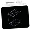 BATHVEVE 3Pcs Men's Badger Hair Shaving Brush Holder Foam Brush Base Wall-Mounted Razor Stand Organizer for Bathroom view 3