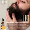 Biotin Beard Growth Oil for Men Set  2 Pack Unscented & Citrus with Castor & Grape Seed Oil for Fuller, Softer, Moisturizing Beard  Gift for Father, Husband, Boyfriend  4 oz view 2