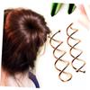 DEARMAMY 30pcs Spiral Bun Clips Hair Accessories for Easy Hair Styling for Updos Weddings Daily Wear view 4
