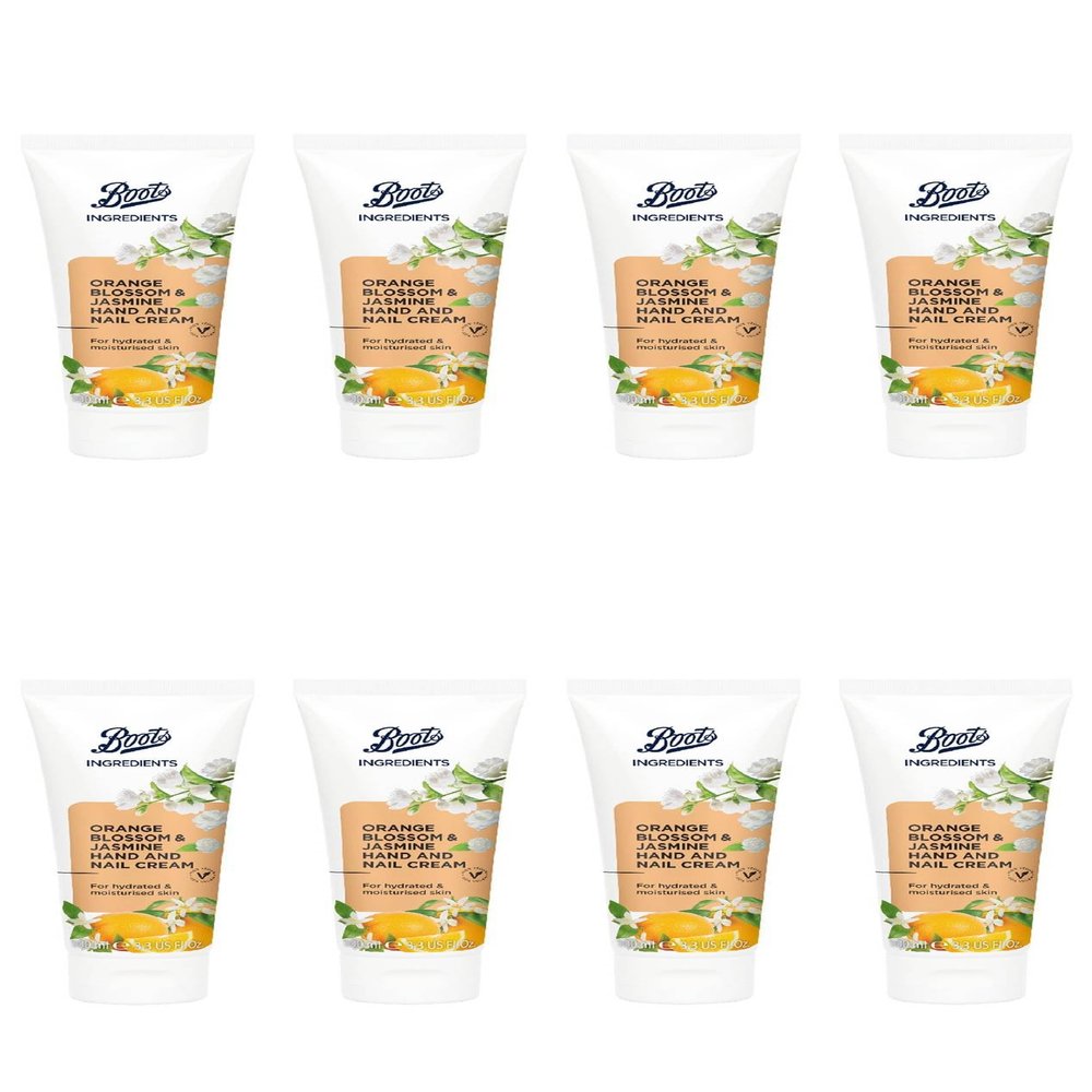 Boots Ingredients Orange Blossom and Jasmine Hand Cream 3.38 Fl Oz. (8)