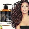 Curl Defining Cream - Anti-Frizz Curling Cream to Define All Curly Types to Enhance Curls, Defrizz, Control, Hydrate & Adds Shine Moisturizing Curl Cream for Thick Type 4 Curly Hair, Definition Hair view 1