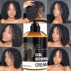 Curl Defining Cream - Anti-Frizz Curling Cream to Define All Curly Types to Enhance Curls, Defrizz, Control, Hydrate & Adds Shine Moisturizing Curl Cream for Thick Type 4 Curly Hair, Definition Hair view 3