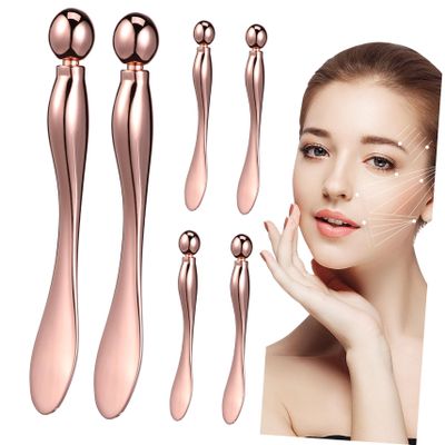 Alipis 6pcs Metal Eye Roller for Eye Cream Face Roller Skin Care for Beauty Tool Portable