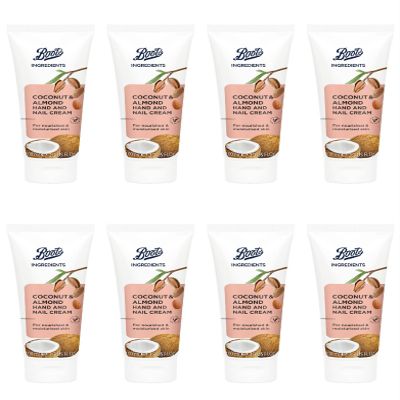 Boots Ingredients Coconut and Almond Hand Cream 3.38 Fl Oz. (8)