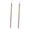 ARTSEWPLY 2pcs Cuticle Pusher Dead Skin Nail Remover Tool for Manicure and Pedicure Nail Cleaner Ergonomic Grip for Salon Home Use view 1