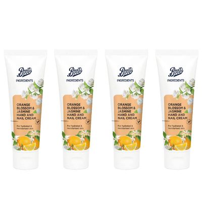 Boots Ingredients Orange Blossom and Jasmine Hand Cream 3.38 Fl Oz. (4)
