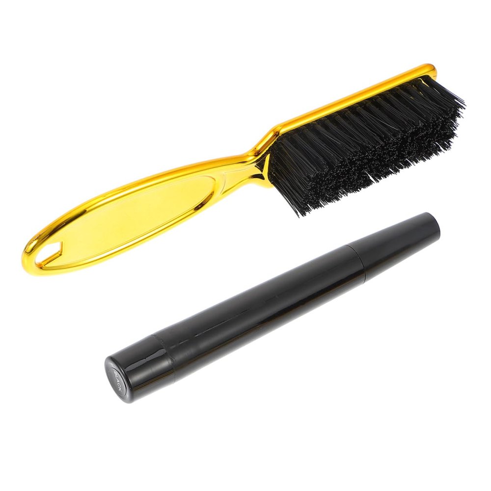 DEARMAMY 1set Men Beard Pen and Brush Set Beard Filler Pen Comb Grooming Tools for Patchy Care and Styling