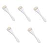 XCHOKPDG 5pcs Oil Removal Roller Massage Tool Women Oil Absorbing Stick Volcanic Stone Massage Stick Massaging Roller Skin Care Tool Face Oil Cleaning Roller Skin Care Roller/977(Whitex5pcs) view 1