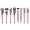 Angled Face Brush Dense And Soft Synthetic Fibers Powder Buffing Brushes For Seamless Makeup Cream Blending Brushes view 4