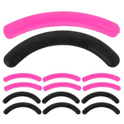 Beavorty Refillable Silicone Pads for Eyelash Curlers High-Elasticity Replacement Pads and Easy to Install Lash Curler Accessories for Women and Girls