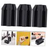Healvian 15pcs Brow Pencil Sharpener Lightweight and Portable Eyebrow Makeup Tool Dual Cosmetic Pencil Sharpener for Effortless Precision for Travel and Daily Use Black view 3