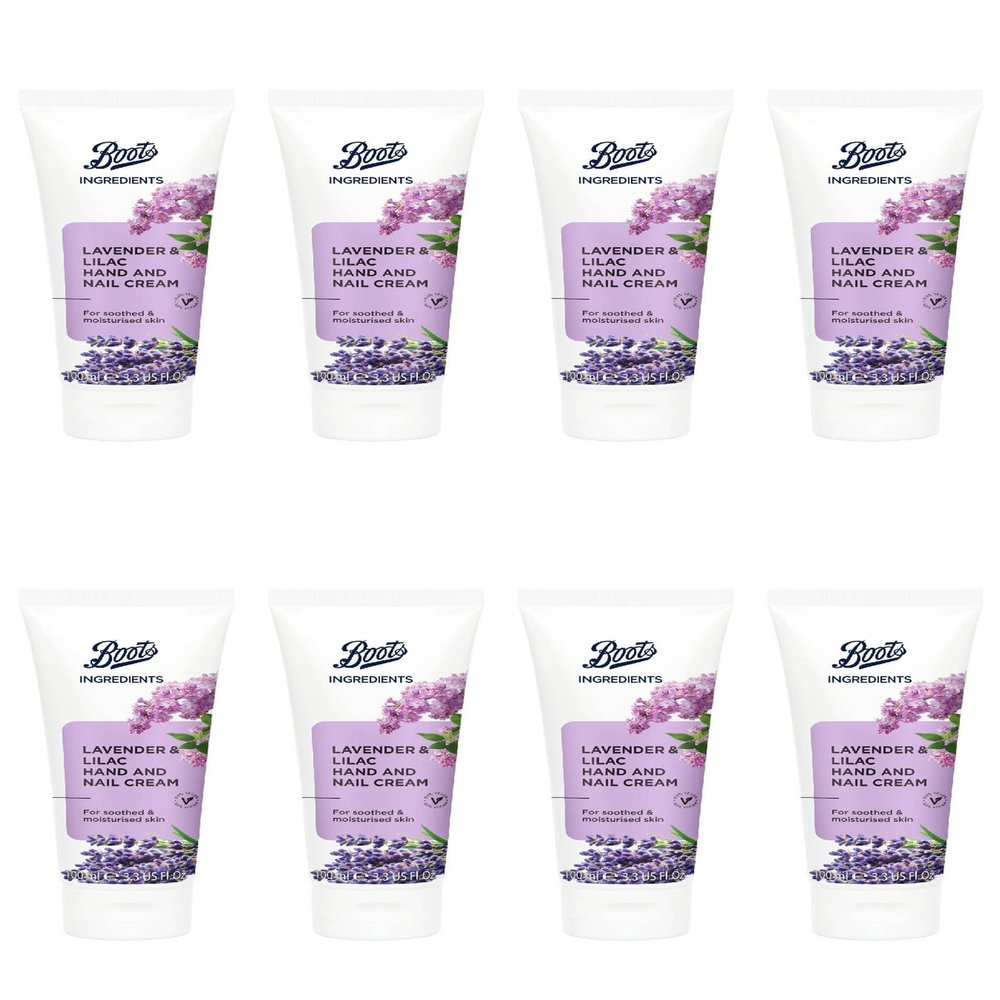 Boots Ingredients Lavender and Lilac Hand Cream 3.38 Fl Oz. (8)
