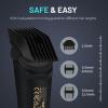 PRITECH Manscape Body Hair Trimmer for Men - Waterproof Pubic Hair Ball Trimmer, Ceramic Blade Electric Body Shavers for Men with USB-C Charging, Wet & Dry Use & Nick-Free Design, Sensitive Skin Safe view 3