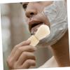 Beaupretty Barber Brush for Men Shaving Brush Hair Salon Shaving Tool Mason Quality Gentle Bristles Neck Duster view 3