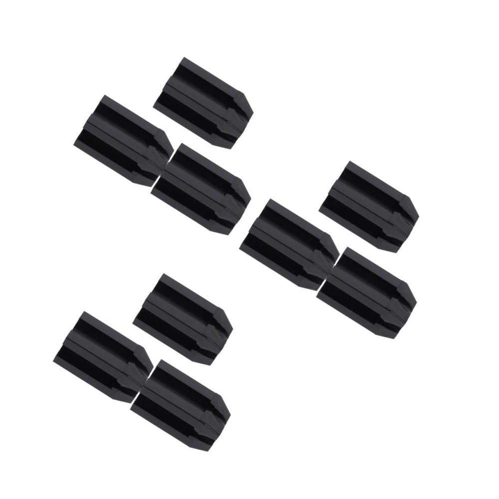 Healvian 9pcs Eyebrow Pencil Sharpener Multi-Style Cosmetic Sharpener for Precision Brow Makeup Black Essential Tool for Eyeliner and Brow Pencils and Design