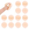 12 PCS Small Powder Puff Mini, Makeup Powder Puff Skin Color Soft Small Powders Puffs 1.5 Inches Powders Pact Microfiber Makeup Sponges Finger-Sized Makeuppuff for Women view 1