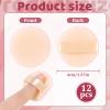 12 PCS Small Powder Puff Mini, Makeup Powder Puff Skin Color Soft Small Powders Puffs 1.5 Inches Powders Pact Microfiber Makeup Sponges Finger-Sized Makeuppuff for Women view 2