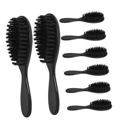 BATHVEVE 8pcs Men Beard Grooming Brush Set Professional Barber Brush for Beard Cleaning and Styling Soft Face for Male Grooming for Home and Salon Use
