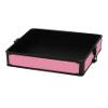 CHUANGJIN Replacement Divider Tray for Makeup Train Case  Removable Middle Layer Insert, Compatible with Most Cosmetic Storage Boxes - Particle Pink view 1