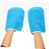 DECORNIJIA 2pcs Hand Therapy Gloves Paraffin Wax Mitts for Heated Gloves for Hand Spa Random Style view 3