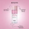 BEMT Makeup Remover for Water-Proof & Long Lasting Makeup| Mild & Residue Free| Non-greasy | Smoothens Skin - 100mL view 3