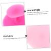 EPIGEIST 4pcs Silicone Facial Brush Manual Cleaning Brush Gentle Skin Care Tools Non-Slip Handle for Friends Family Random Color view 3