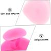 EPIGEIST 4pcs Silicone Facial Brush Manual Cleaning Brush Gentle Skin Care Tools Non-Slip Handle for Friends Family Random Color view 4