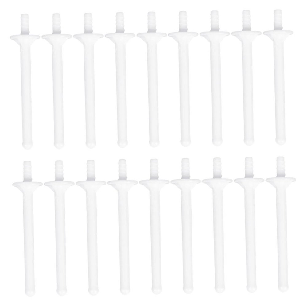 ARTSEWPLY 60pcs Nose Hair Removal Wax Sticks Disposable Nostril Cleaning Applicators for Men and Women Smooth Plastic Design User-friendly Minimal Pain