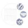 ARTSEWPLY 60pcs Nose Hair Removal Wax Sticks Disposable Nostril Cleaning Applicators for Men and Women Smooth Plastic Design User-friendly Minimal Pain view 2