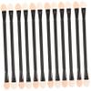 BATHVEVE 30Pcs Disposable Eyeshadow Applicator Brushes Long Handle Cosmetic Makeup Sponges for Easy Application for Travel Festivals Daily Use and Professional Makeup Artists view 1