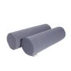 2 Pack Round Massage Table Bolster Pillow Pad, Bolster Pillow, Round Pillows, Suitable for Earthlite Massage Table (Grey, 5.9''x19.6'') view 1