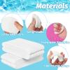 240 Pieces Facial Sponge Compressed,Round Face Cleansing Sponge Pad,Exfoliating Wash Face Sponges Sponge for Makeup Removal,Mask,Spa view 3