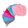 7pcs Gentle Flannel Wash Gloves Washcloths For Personality Hygiene Soft Cotton Towels For All Ages Machine Washable view 1