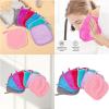 7pcs Gentle Flannel Wash Gloves Washcloths For Personality Hygiene Soft Cotton Towels For All Ages Machine Washable view 2