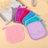 7pcs Gentle Flannel Wash Gloves Washcloths For Personality Hygiene Soft Cotton Towels For All Ages Machine Washable view 4