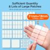 Large Pimple Patches for Face, 7 Sizes Big Acne Patches, FSA Eligible XL Hydrocolloid Bandages for Body, Chin, Forehead, Nose, Blemish Zit Breakouts, Hydrocolloid Patch (Square, Strip, Dot 142 Count) view 2