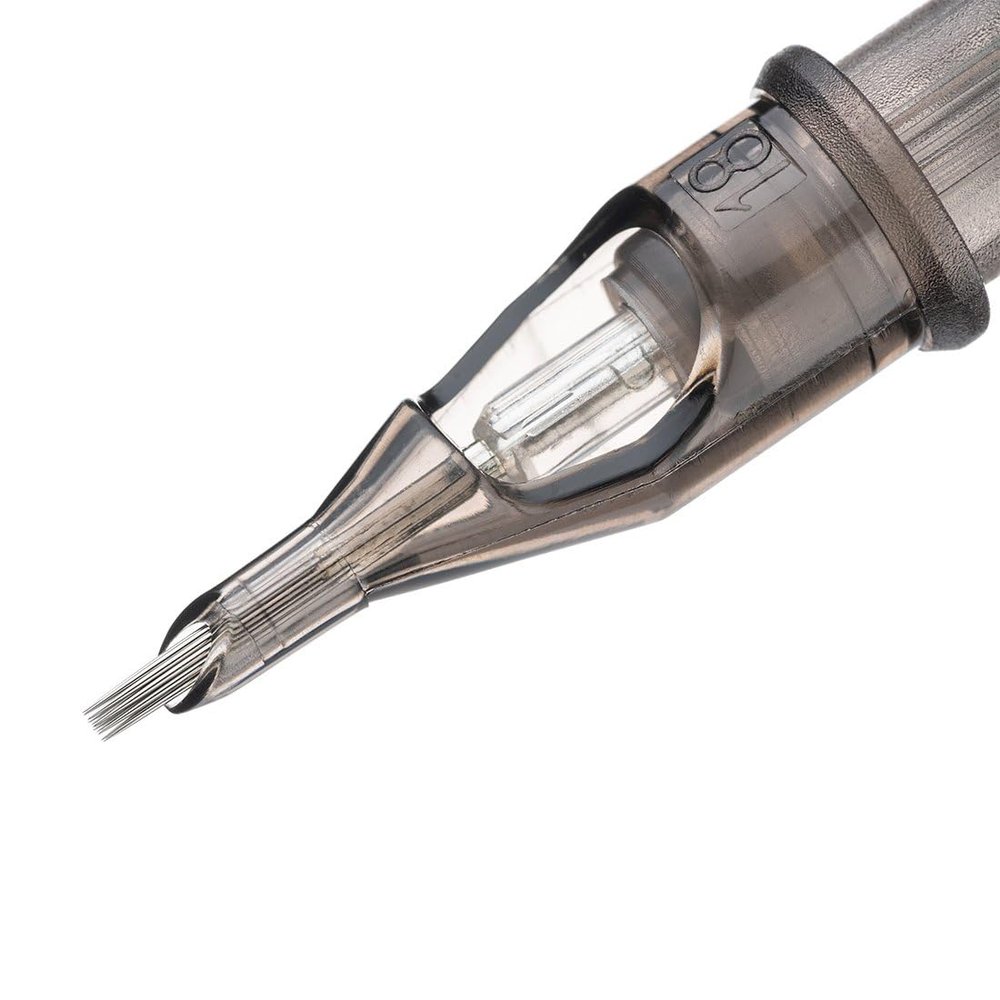 Inkclaw Tattoo Needles 18RS Disposable Tattoo Cartridge Round Shader for Tattoo Pen 1218RS,20pcs