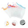 BATHVEVE 10Pcs Exfoliating Mesh Pouch Natural Fiber Soap Bag for Facial Cleansing Suitable for Skin Types Easy to Use Random Style view 3