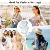 12-Pack Customizable Pocket Mirrors, Sublimation Makeup Mirrors with 2X Magnification for Travel and DIY Projects view 4