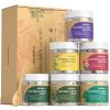 Epsom Bath Salts for Women Relaxing 6PCS Bath Salts Gift Set for Mom with Essential Oils for Bath Gifts on Birthday Mother's Day Christmas Lavender Eucalyptus Rose Lemon Tea Tree Peppermint view 1