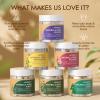 Epsom Bath Salts for Women Relaxing 6PCS Bath Salts Gift Set for Mom with Essential Oils for Bath Gifts on Birthday Mother's Day Christmas Lavender Eucalyptus Rose Lemon Tea Tree Peppermint view 2