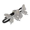 BATHVEVE Butterfly Hair Bun Device for Girls Rhinestone Hair Accessories Curler view 1